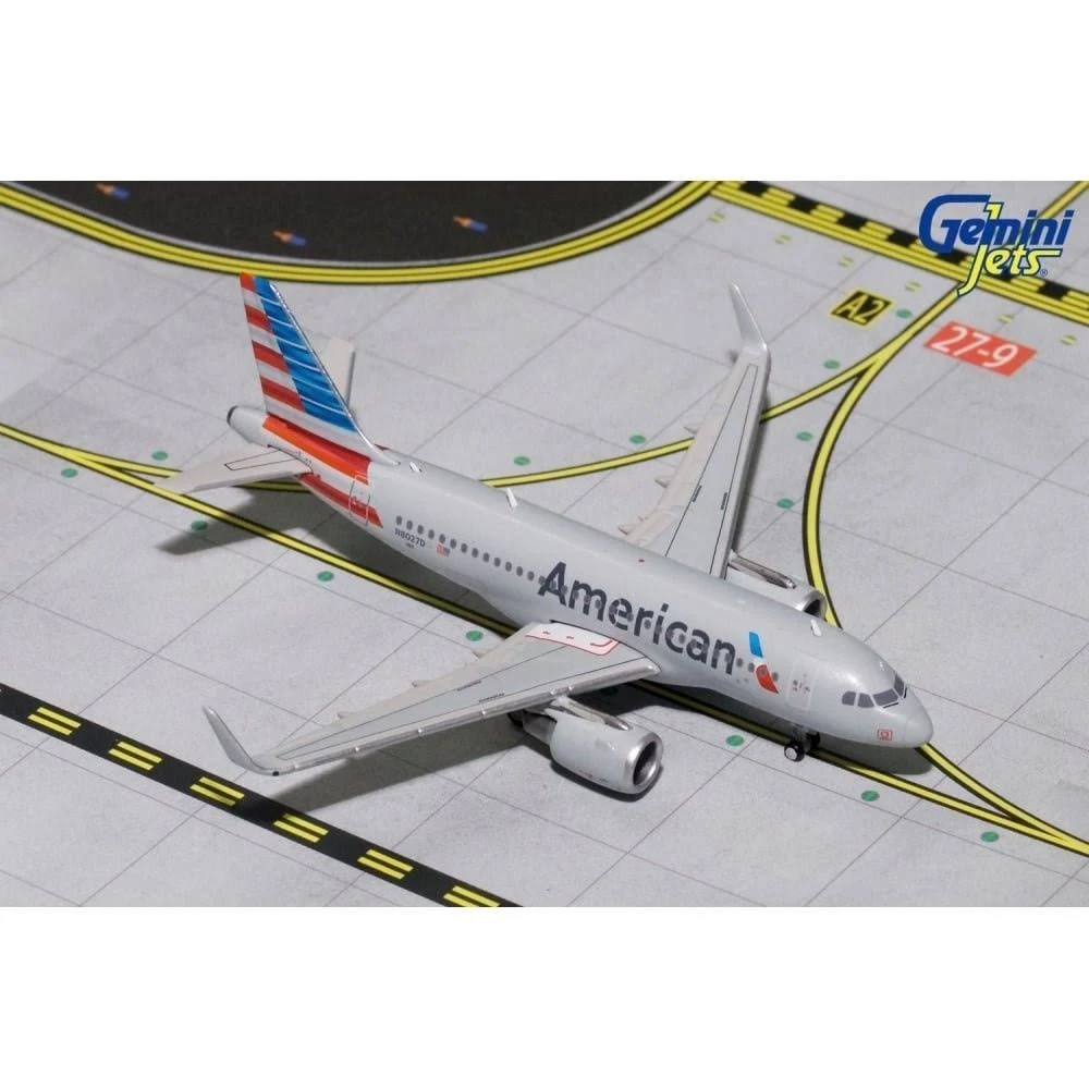 Gemini Jets 1:400 Airbus A319(s) American Reg - N8027D