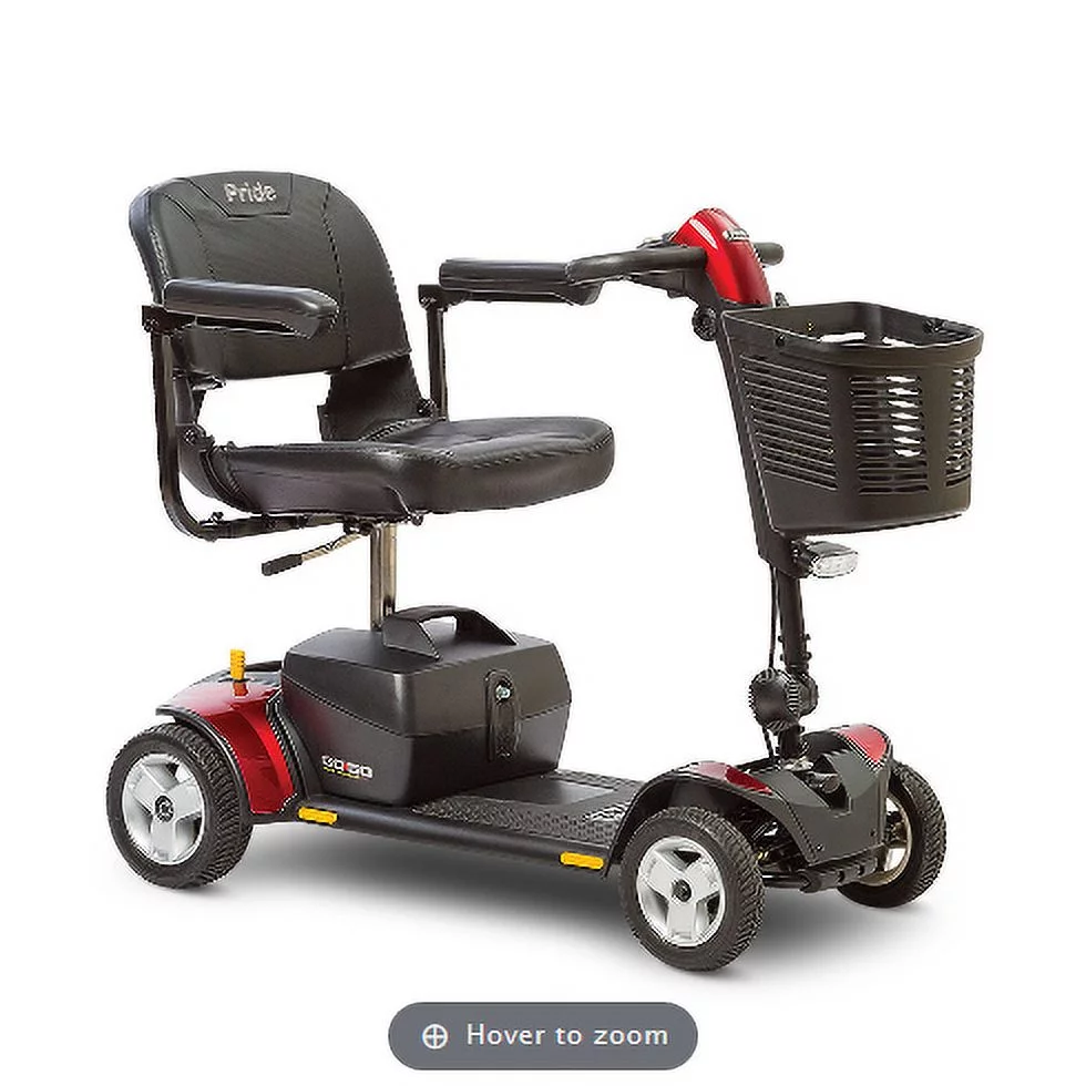 Go-Go Traveler Elite Plus 4-Wheel Pride Mobility Scooter SC54FDA Class II Medical Device