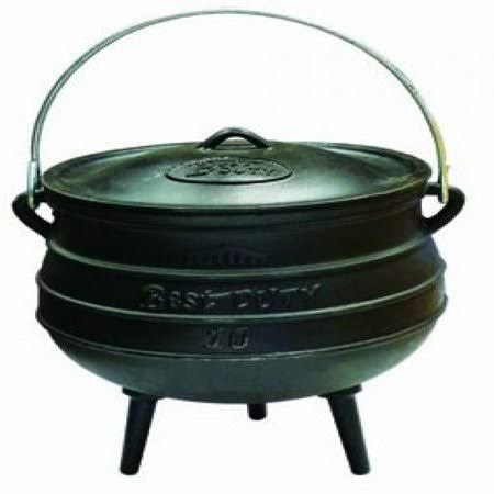 Potjie Pot (Cast Iron Cauldron) Size 10