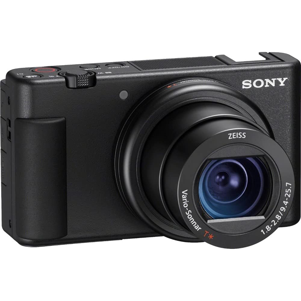 Sony ZV-1 Digital Camera for Content Creators, Vlogging and YouTube with Flip Screen, Built-in Microphone, 4K HDR Video, Touchscreen Display