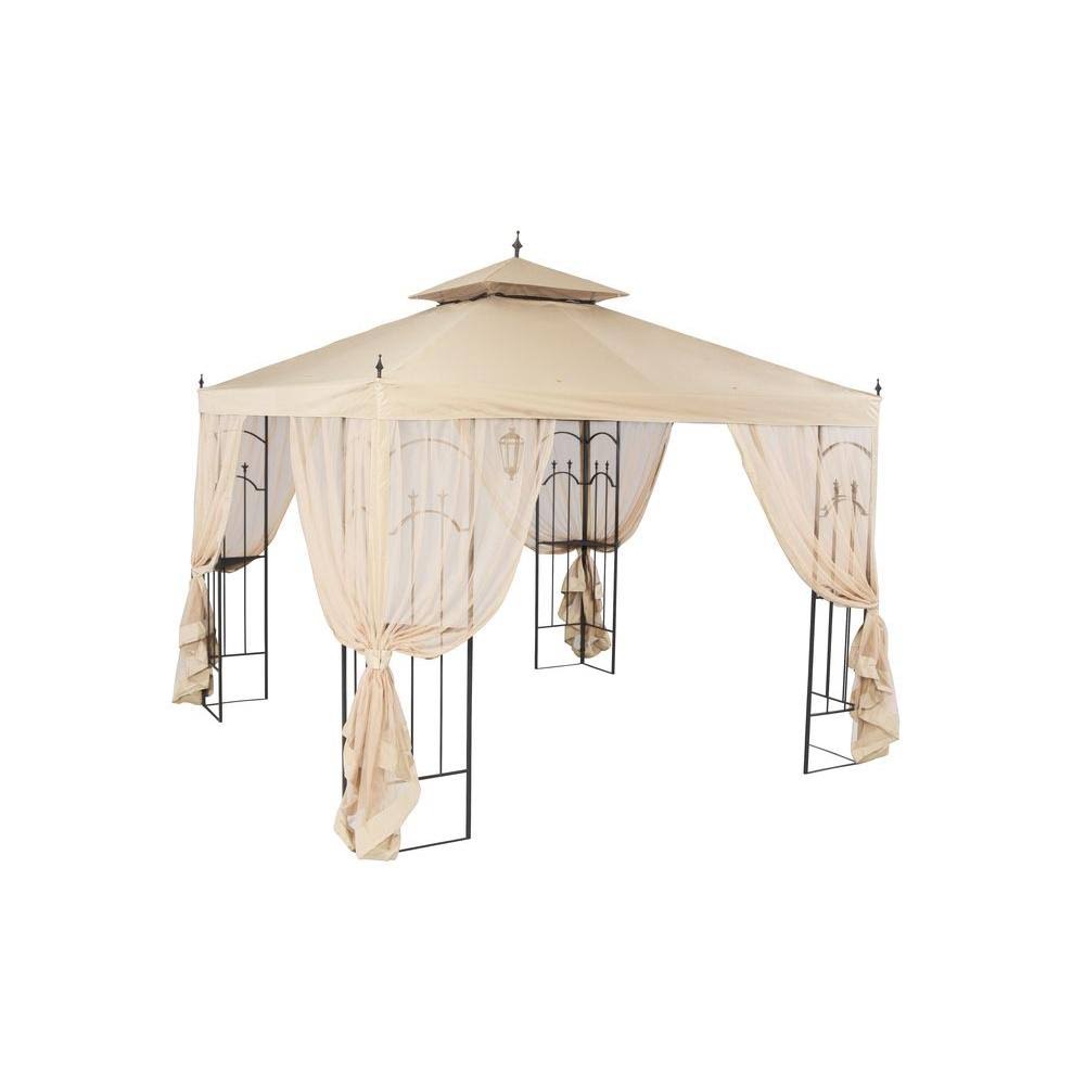 Hampton Bay 10 ft. x 10 ft. Arrow Gazebo