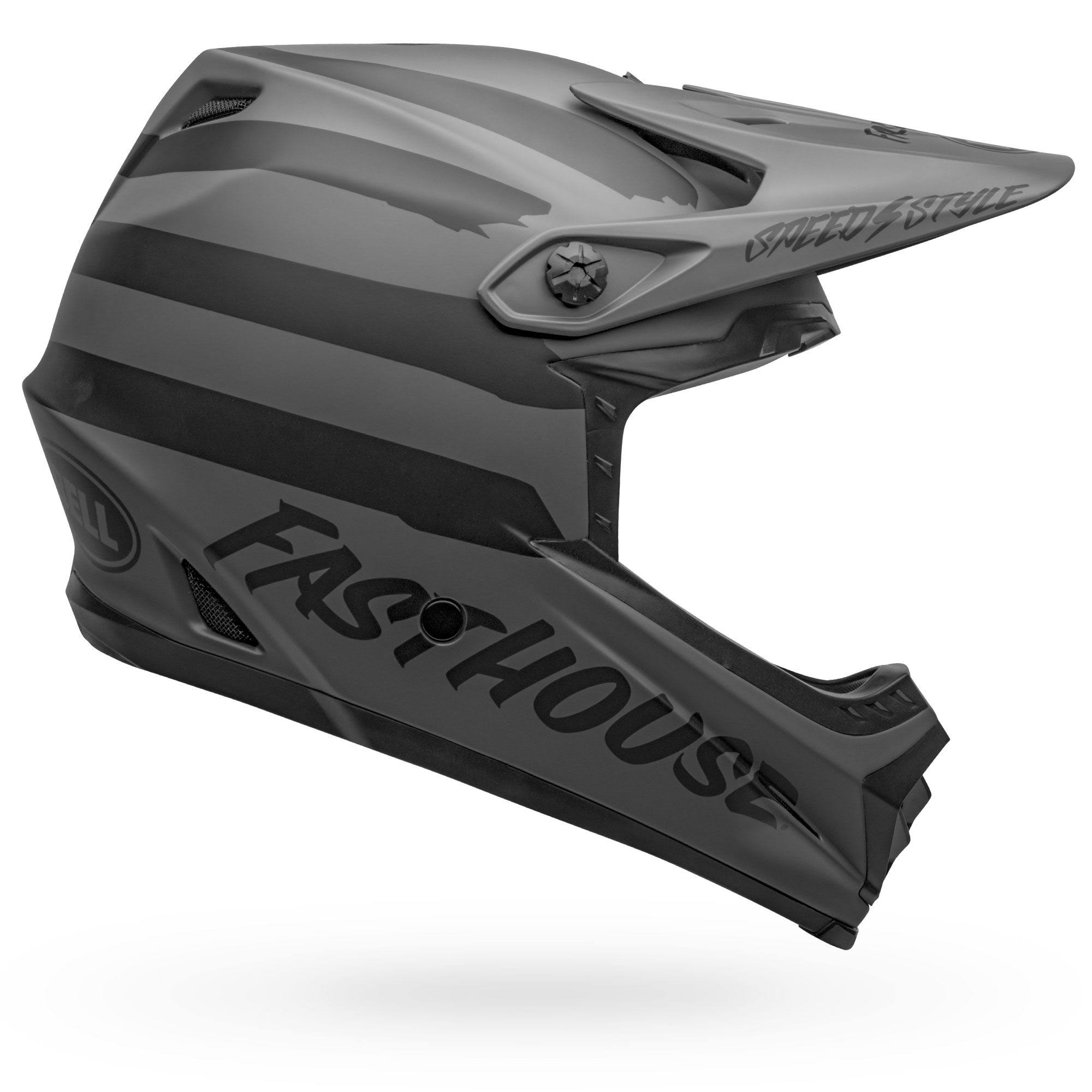 Bell Full-9 Helmet Large Fasthouse Matte Grey/Black