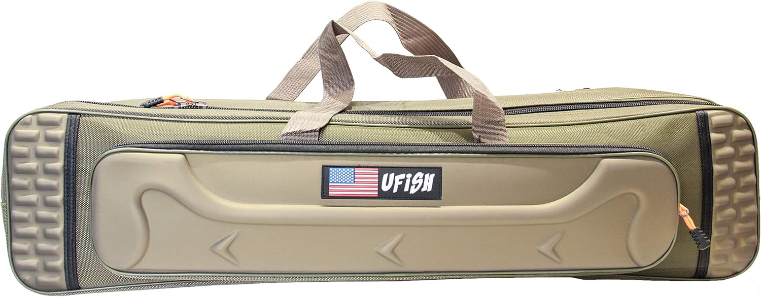 UFISH Multifunctional Fishing Rod Bag Pole Storage Bags Fishing Gear Organizer Premium Quality Tackle Storage Carrier Fishing Rod Holder