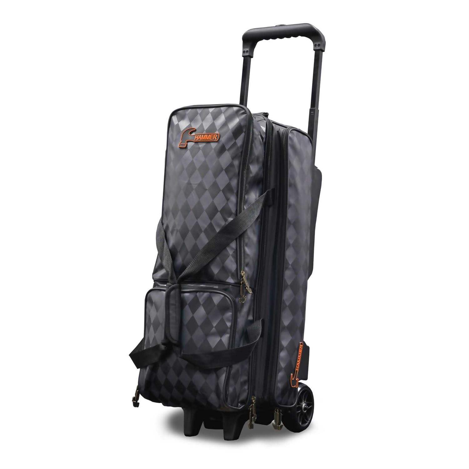 Hammer Premium Deluxe 3 Ball Triple Roller Bowling Bag - Sports Supplies Online Store