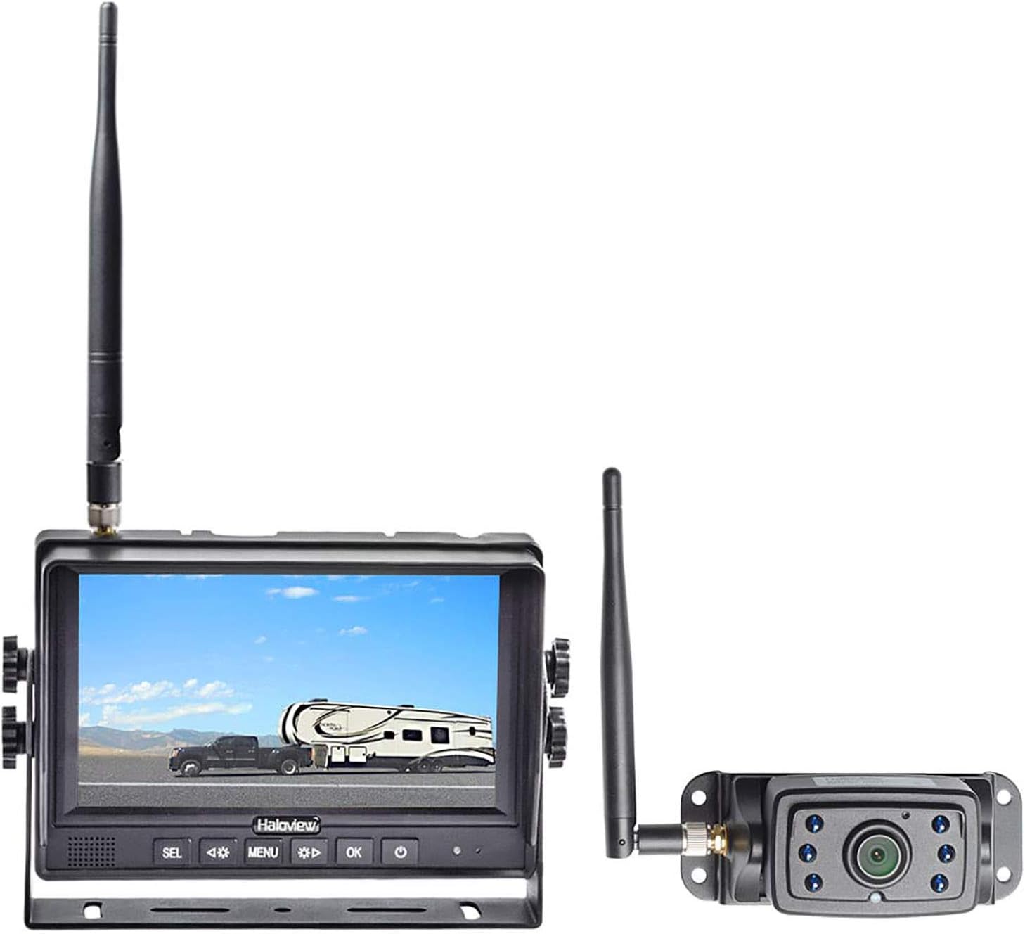 Haloview MC7109 7'' 720P HD Digital Wireless Rear View Camera System