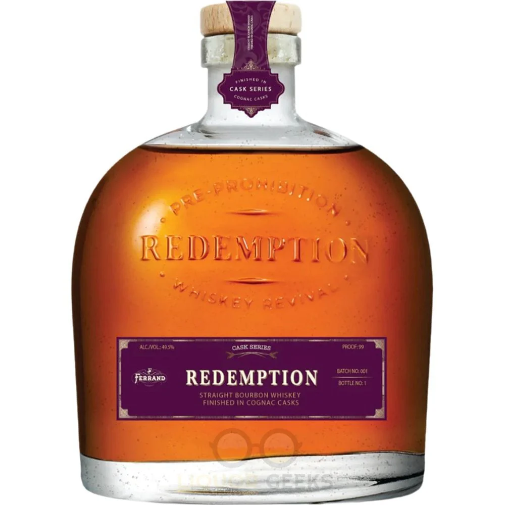 Redemption Straight Bourbon Whiskey Finished In Cognac Casks Cask Series Batch No. 1 - Nestor Liquor