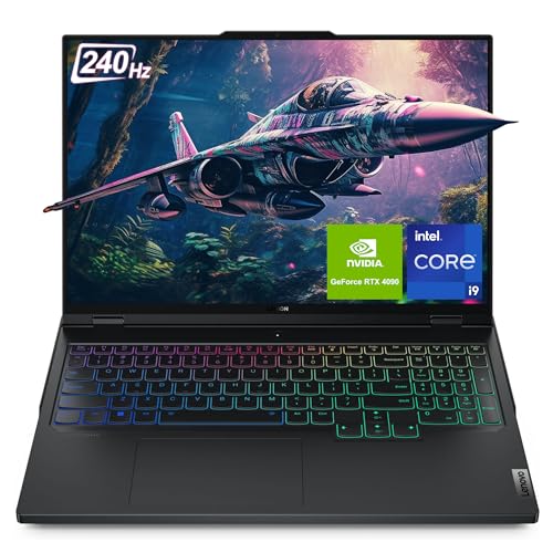 Lenovo Legion Pro 7i Gen 9, 14th Generation Intel Core i9-14900HX, 64 GB DDR5 RAM, 2 TB PCIe SSD, 16" WQXGA Display, Nvidia GeForce RTX 4090