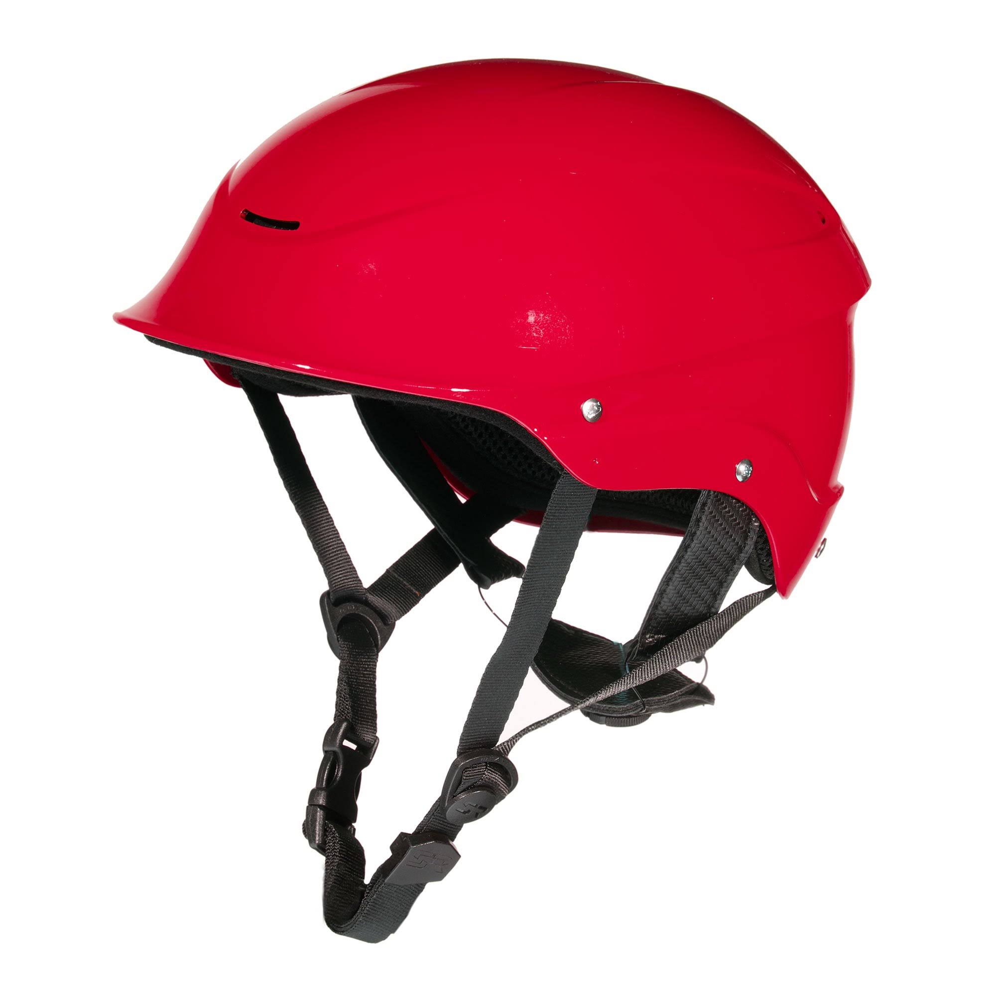 Shred Ready | Standard Halfcut Whitewater Helmet - Red