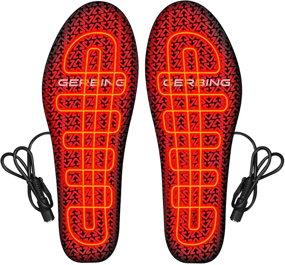 Gerbing 12V Hybrid Heated Insoles with Microwire Technology, Interconnected Heating System, Foot Warmer Insoles - Kansas Nuitrition - HNZSDS