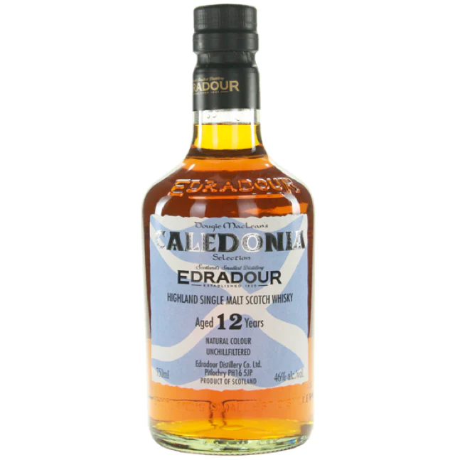 Edradour Distillery Caledonia Selection 12 Year Old Highland Single Malt Scotch Whisky - Nestor Liquor