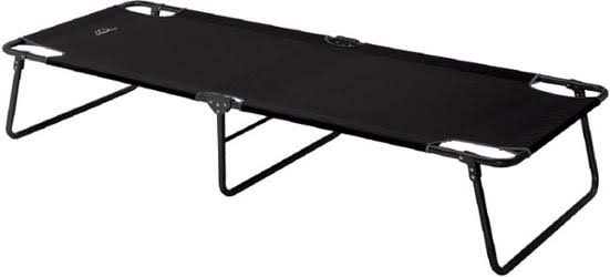 Mountain Summit Gear Campside Folding Cot Black