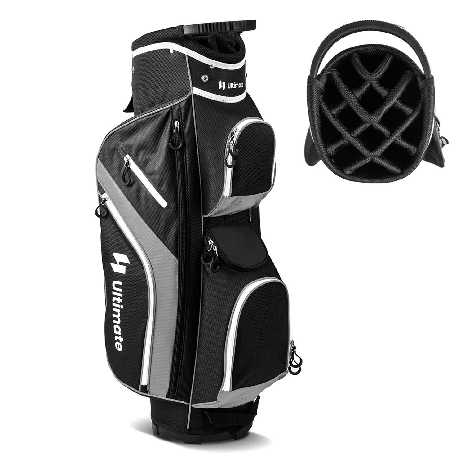 Costway Golf Cart Bag with 14-Way Top Dividers - Sports Supplies Online Store