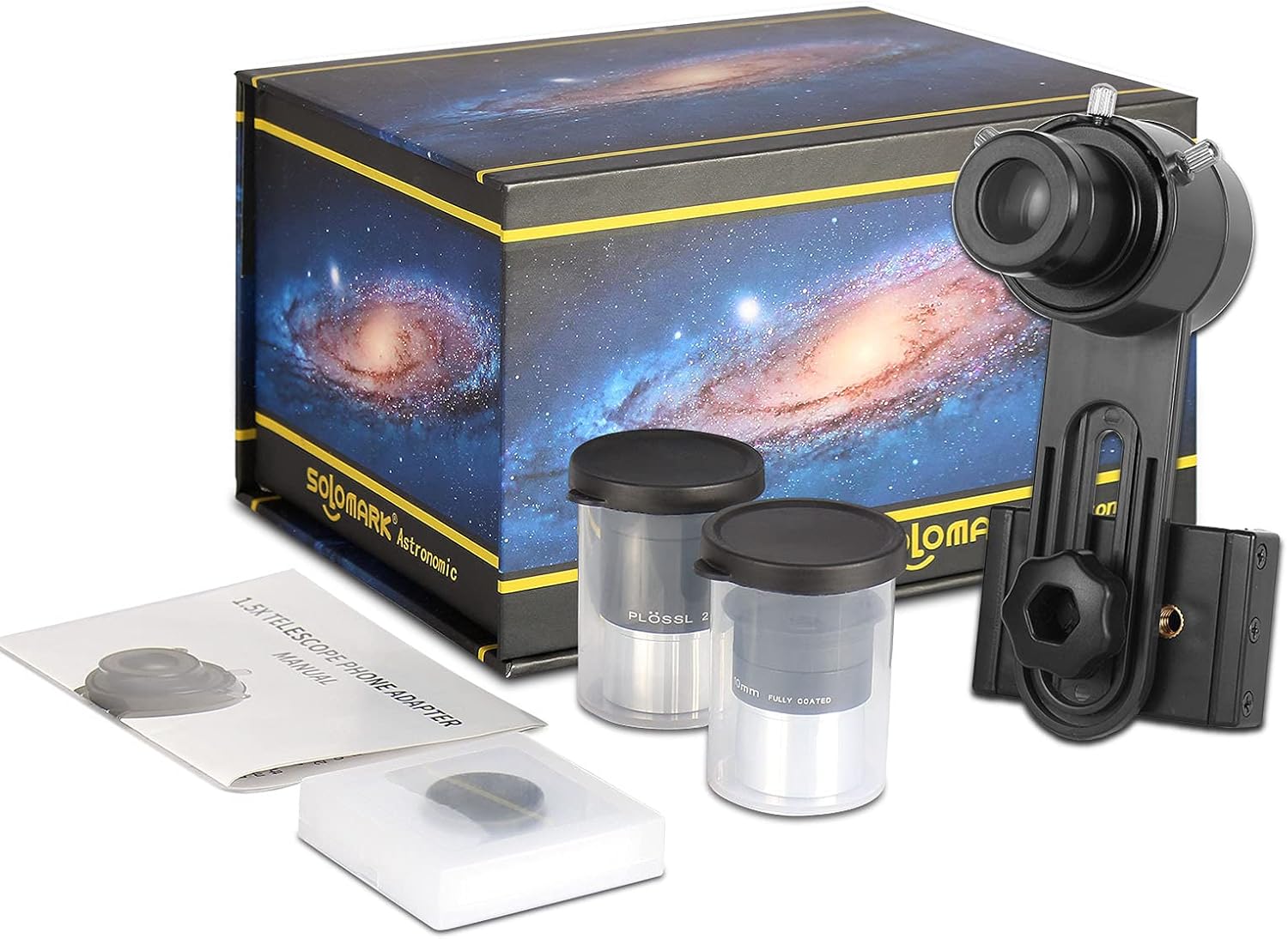 1.25Inch Telescope Accessory Kits - 2 PLOSSL Eyepieces of Different Specifications