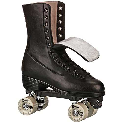 Roller Derby Elite Omni Artistic Rhythm Hightop Roller Skates Black Size M08/W09 - Sports Supplies Online Store