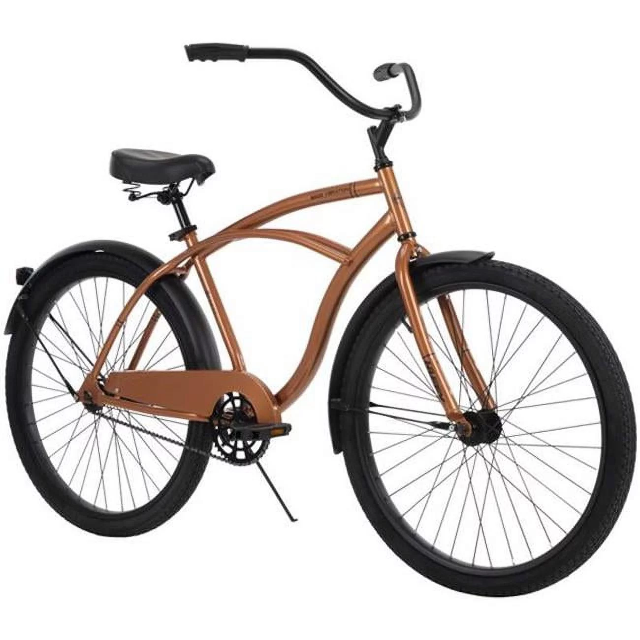 26 in. Good Vibrations Mens Cruiser Bike, Copper - One Size - Radiant Selections