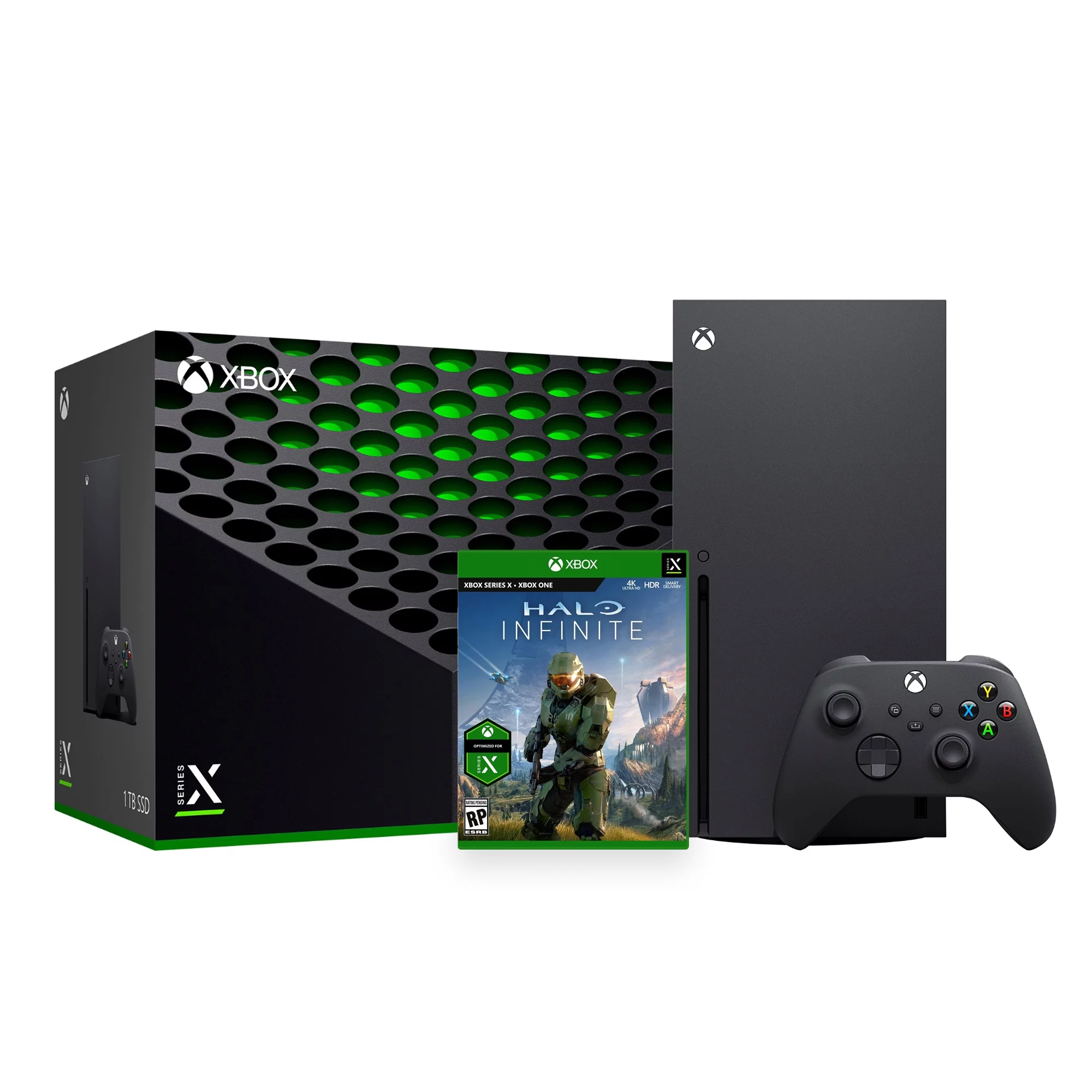 Xbox Series X Latest Flagship 1TB SSD Console Bundle with Halo Infinite and Xbox Chat Headset - Curated Treasures Market