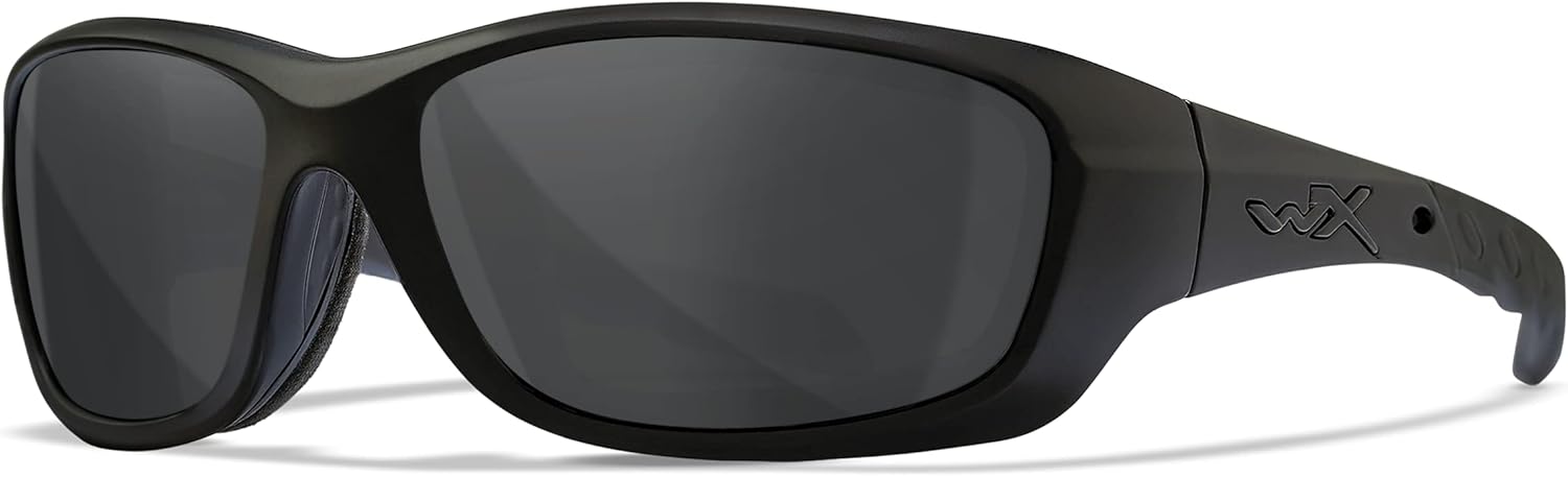 Wiley X WX Gravity Sunglasses, Safety Glasses for Men and Women, UV Eye Protection for Shooting, Fishing, Biking, and Extreme Sports