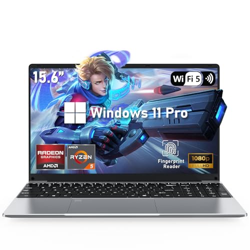 Gaming Laptop,15.6 Inch Laptop Computer,32GB RAM 1TB SSD,AMD Ryzen 5 7430U (up to 4.3Ghz,Beat 5700U),AMD Radeon Graphics,15.6&rdquo