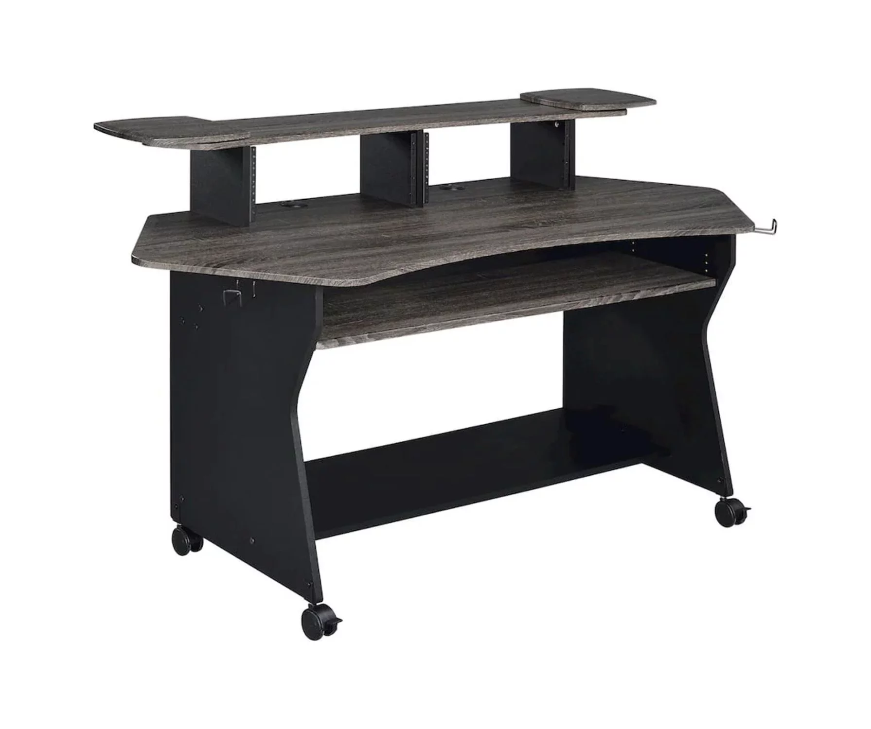 Musiea IM100 Series Music Recording Studio Desk Workstation w/ 2 x 4U Rack
