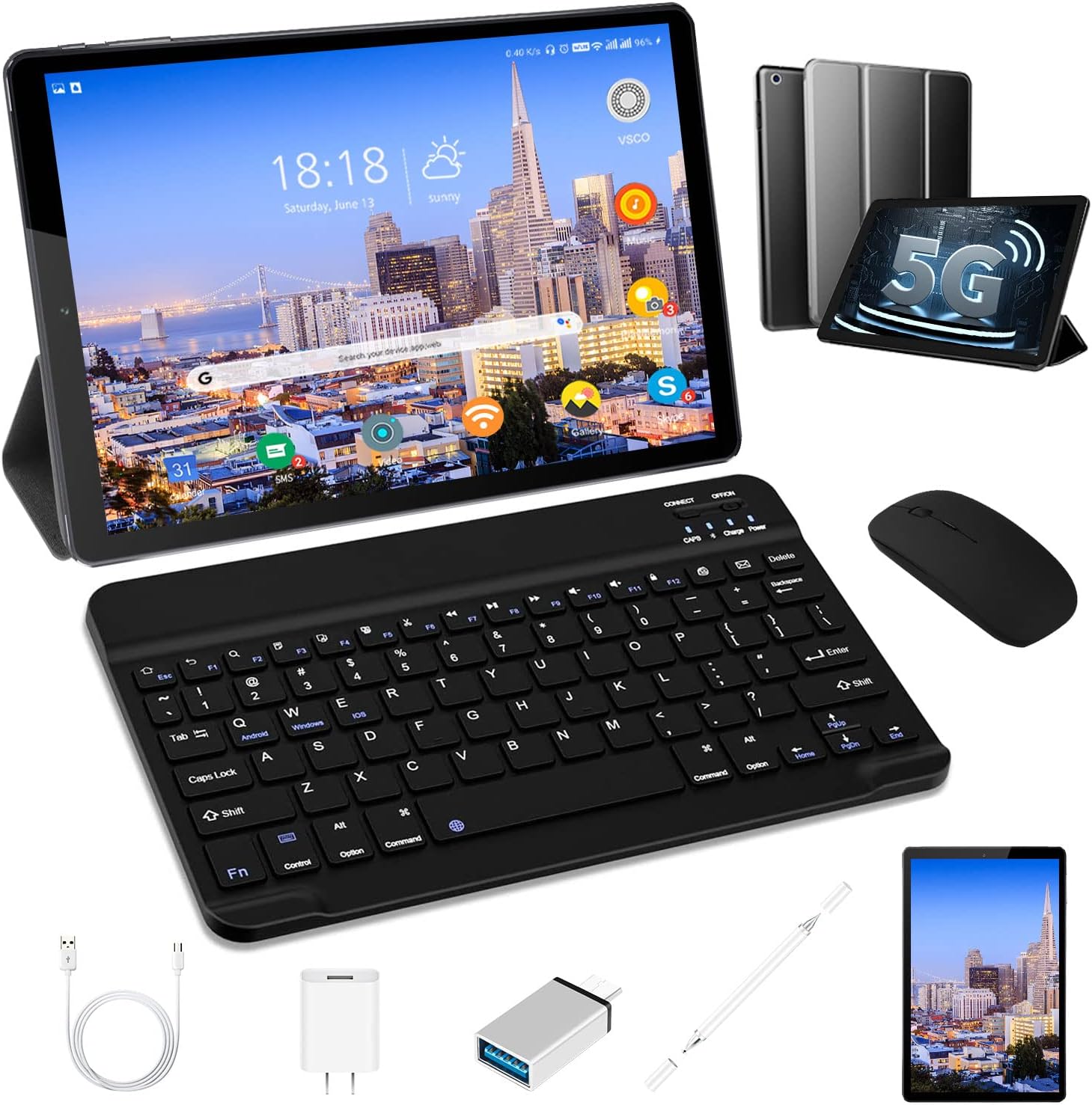 Android 11 Tablet 10 Inch