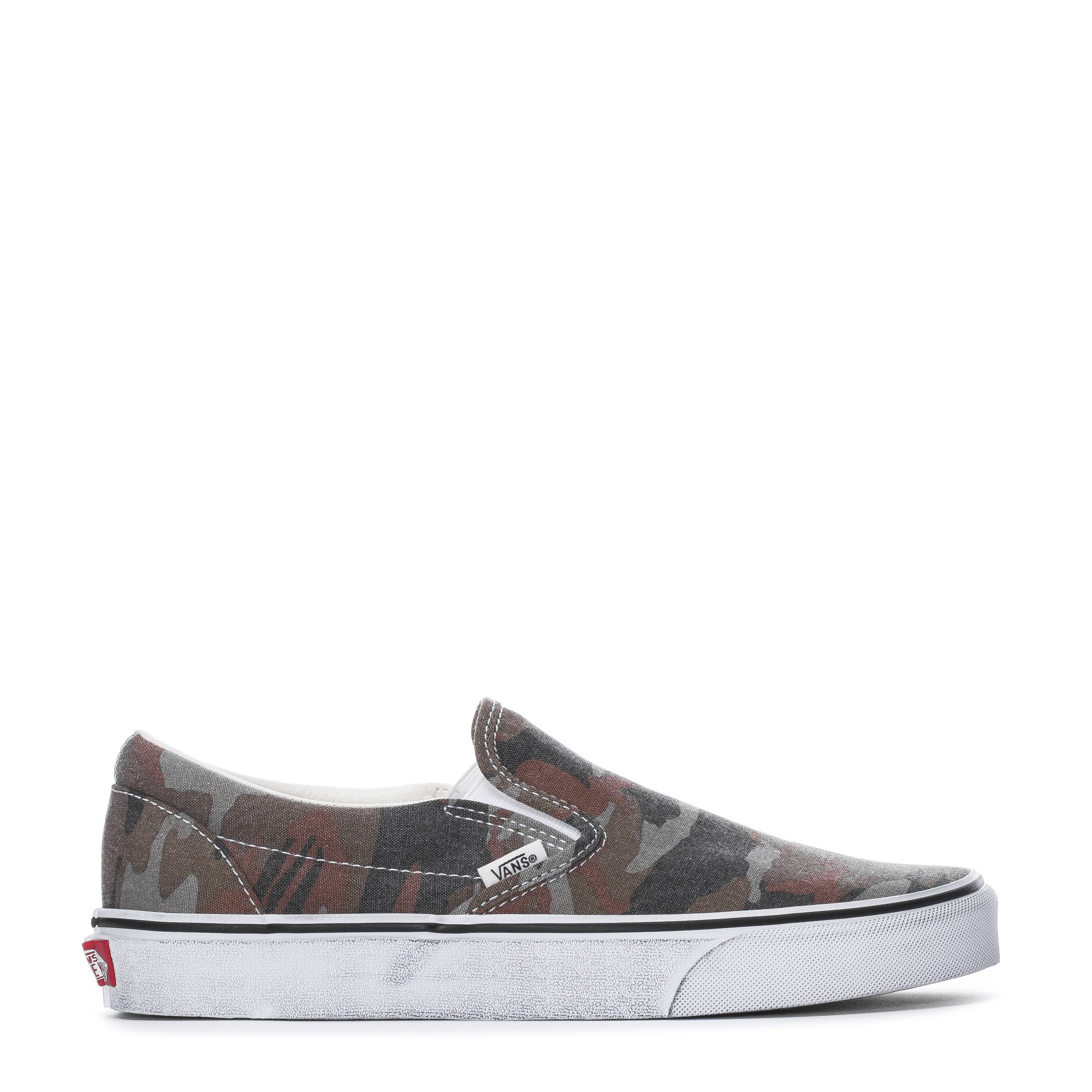 Vans Washed Classic Slip-On (Camo/True White)