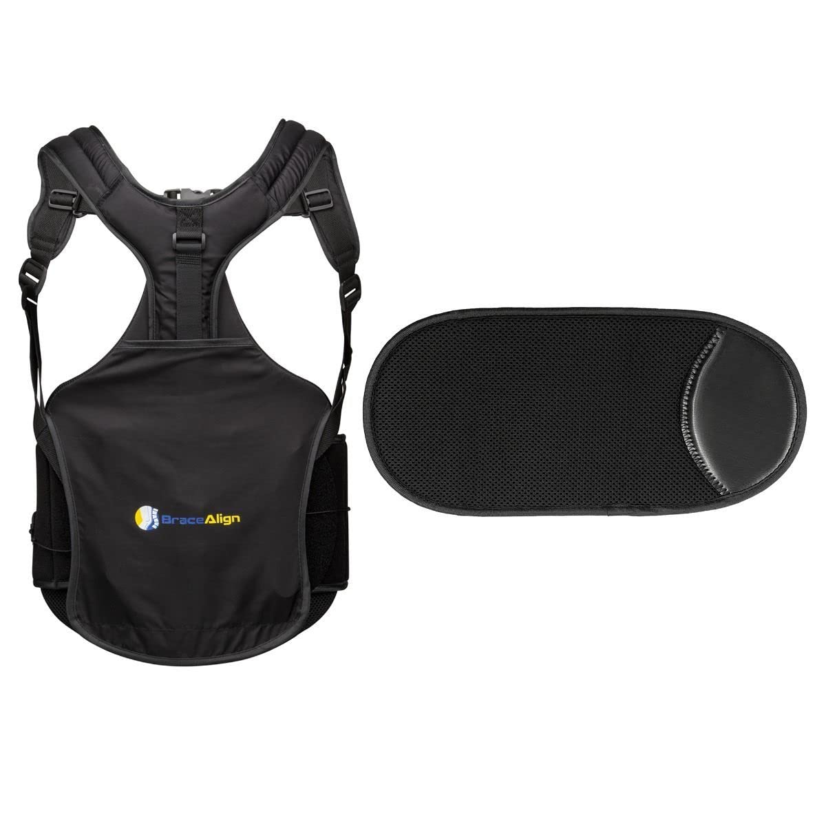 TLSO Thoracic Medical Back Brace PDAC L0456 L0457 - Pain Relief and Straightener for Fractures, Post Op, Herniated Disc, DDD and Spinal Trauma