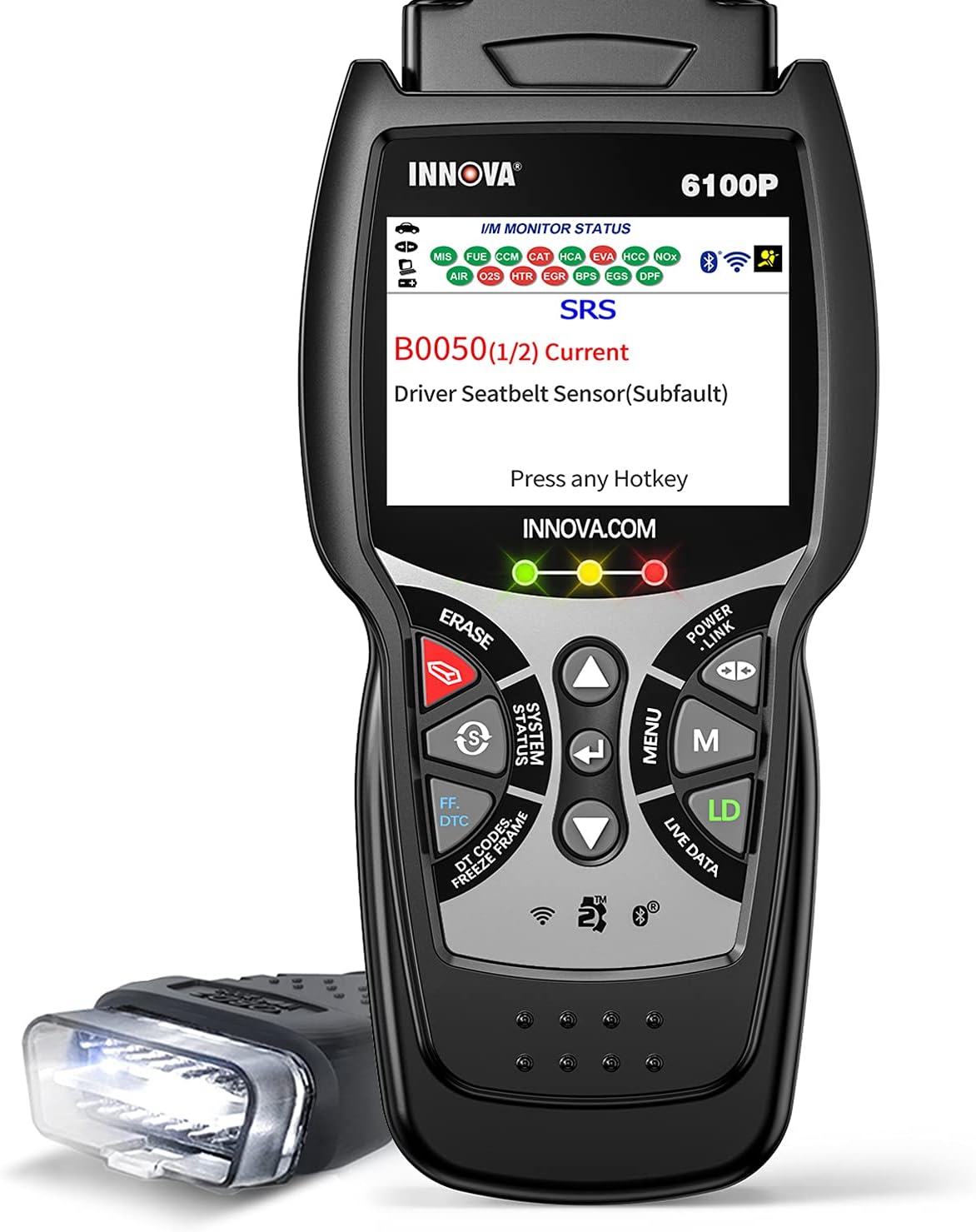 INNOVA 6100P OBD2 Scanner ABS SRS Transmission