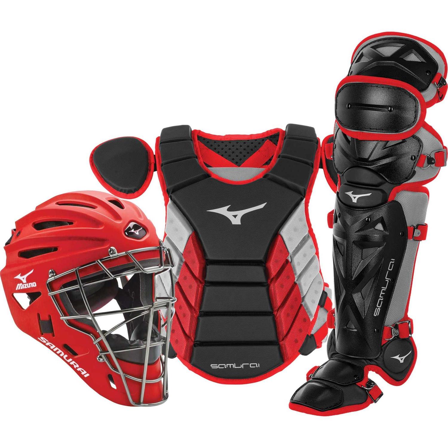 Mizuno Samurai Baseball Catcher&amp;s Gear Set - Sports Supplies Online Store