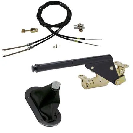 Lokar XEHB-7000F Floor Mount E-Hand Brake Kit, Boot/Cables, Black, Men&s, Size: One Size 91602063