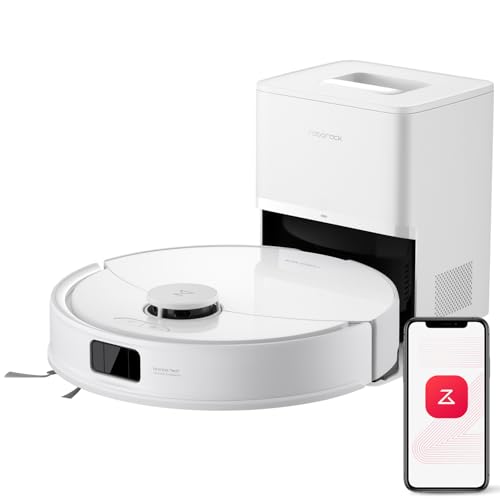 roborock Q8 Max Robot Vacuum and Mop Cleaner, DuoRoller Brush, 5500Pa Strong Suction, Lidar Navigation, Obstacle Avoidance, Multi-Level Mapping