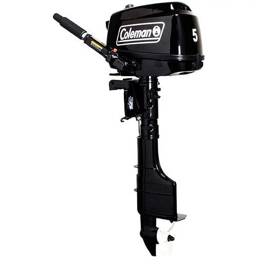 Coleman F5BMS Gas Powered Power Ride-On Outboard Motor - Radiant Selections