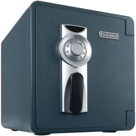 First Alert Waterproof Fire Security Safe with Combination Lock