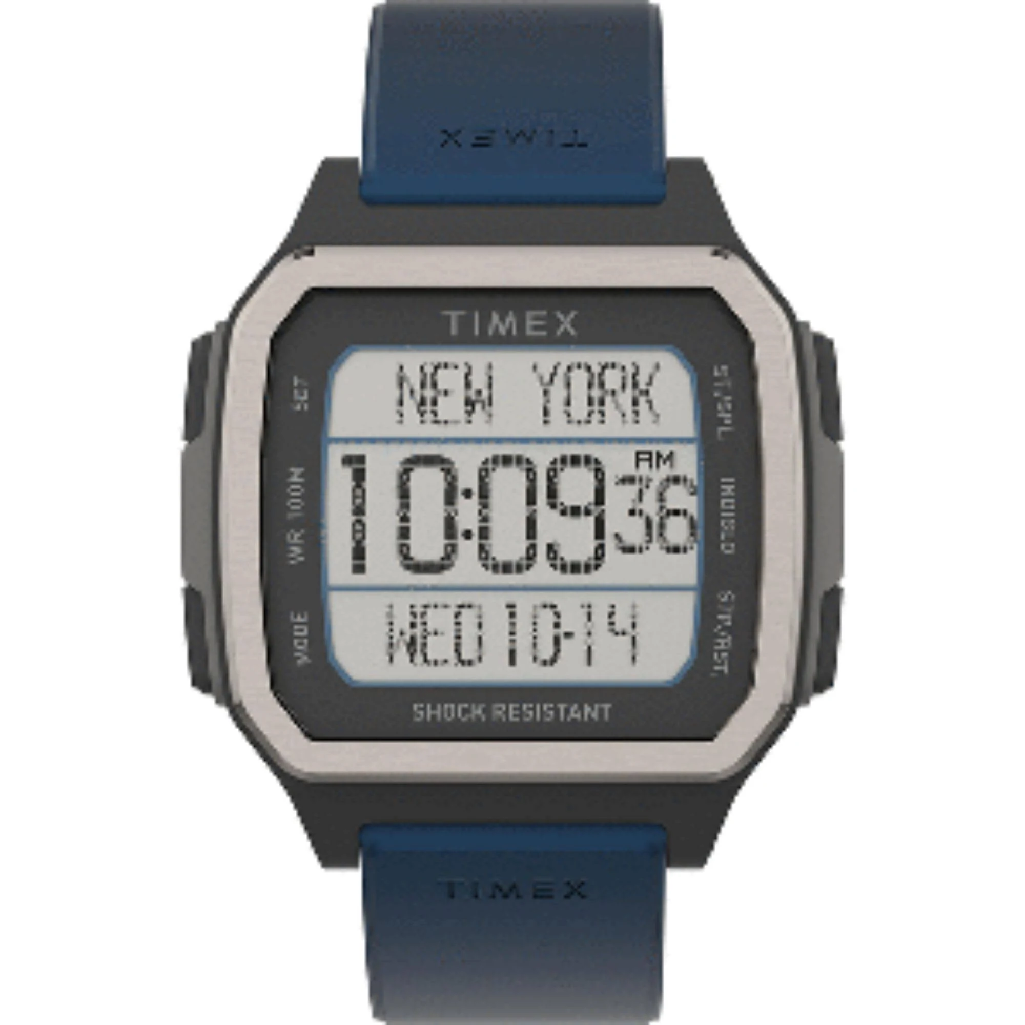 Timex TW5M28800JV Command Urban 47mm - Black Case w/Blue Strap