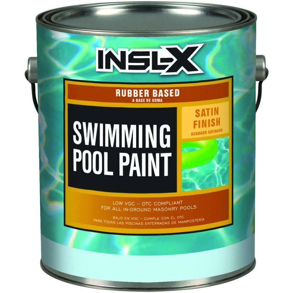 Rubber Based Swimming Pool Paint - Satin RP-27XX Gallon / Aquamarine