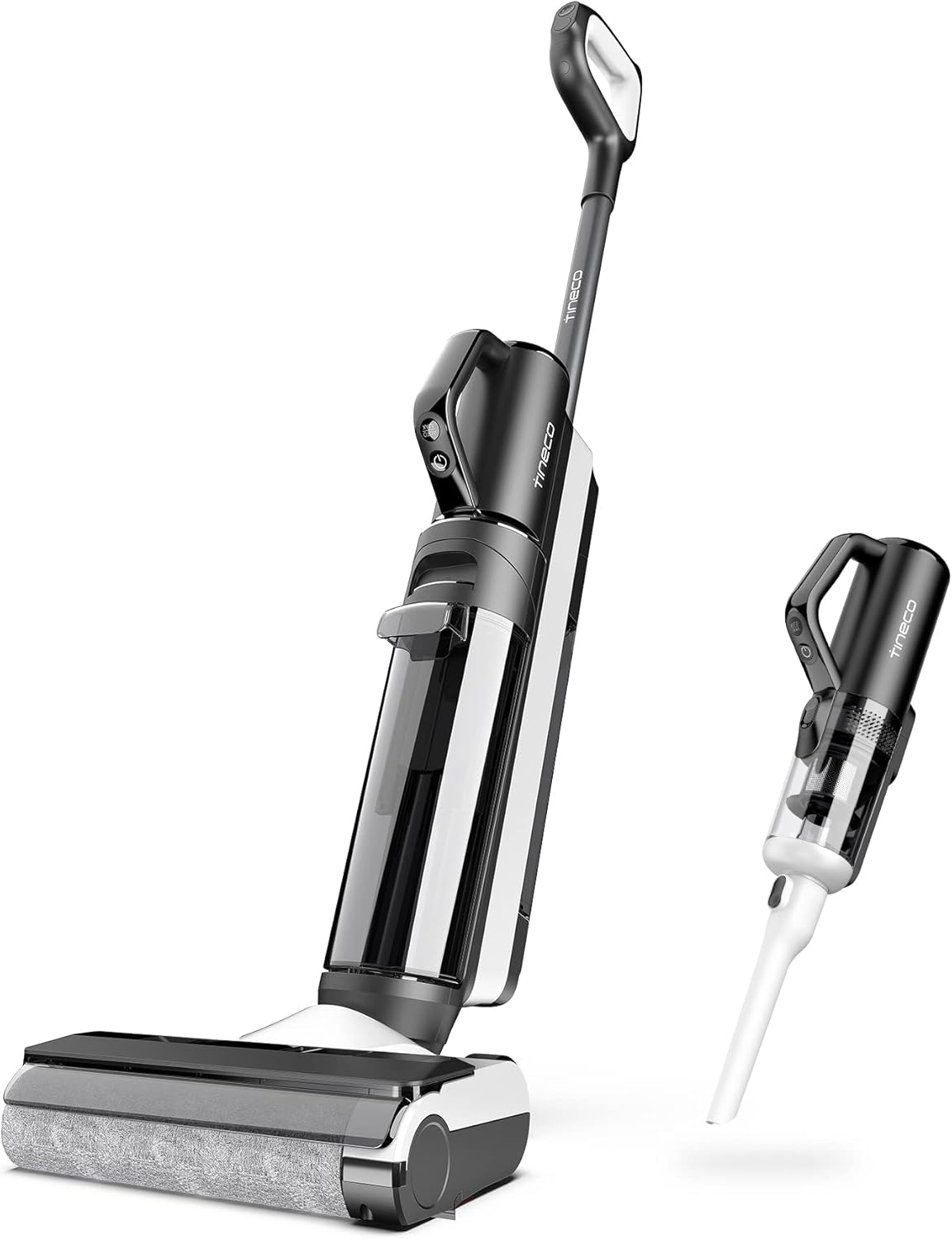 Tineco Smart Wet Dry Vacuum Cleaners, Floor Cleaner Mop 2-in-1 Cordless Vacuum for Multi-Surface, Lightweight and Handheld, Floor ONE S5 Combo