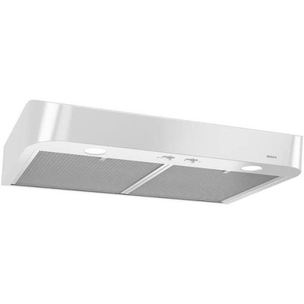 Broan 30-in Convertible White Undercabinet Range Hood | CLSC230WW