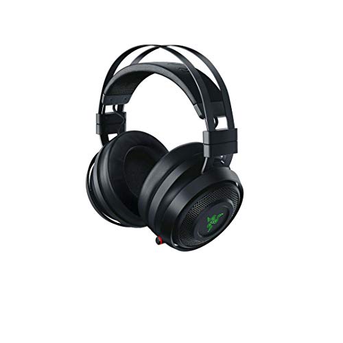 Razer Nari Wireless 7.1 Surround Sound Gaming Headset: THX Audio, Auto-Adjust Headband & Swivel Cups, Chroma RGB, Retractable Mic, For PC, PS4, PS5