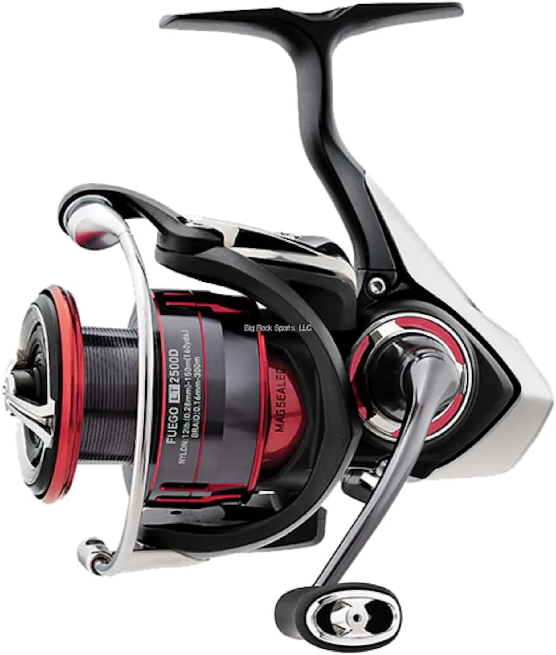 Daiwa Fuego LT Spinning Fishing Reel Gear Ratio 6.2:1 Drag 22 FGLT2500D-XH