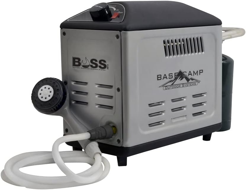 Mr. Heater F235300 BOSS-XB13 Basecamp Battery Operated Shower System,Multi