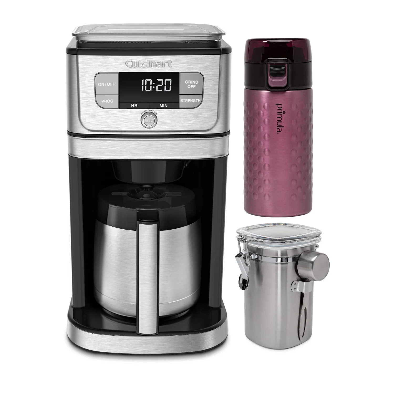 Cuisinart Fully Automatic Burr Grind and Coffeemaker (10 Cup) with Accessory