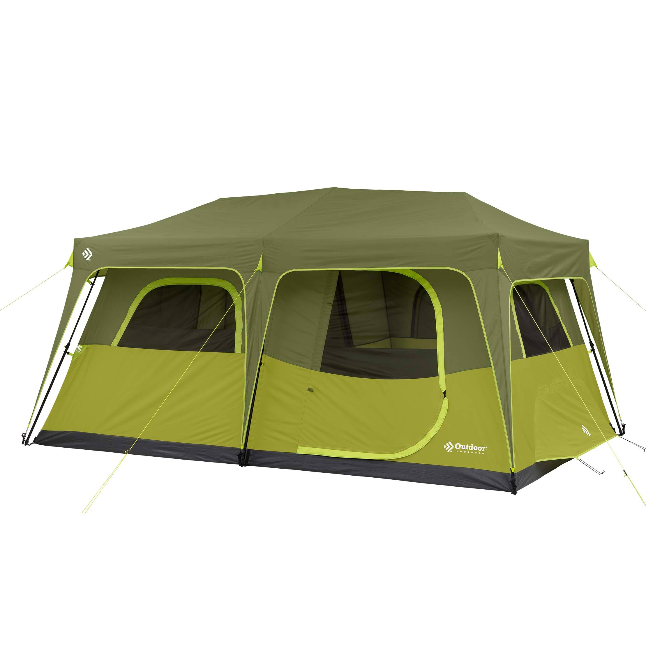 Outdoor Products 8-Person Instant Cabin Tent, Green