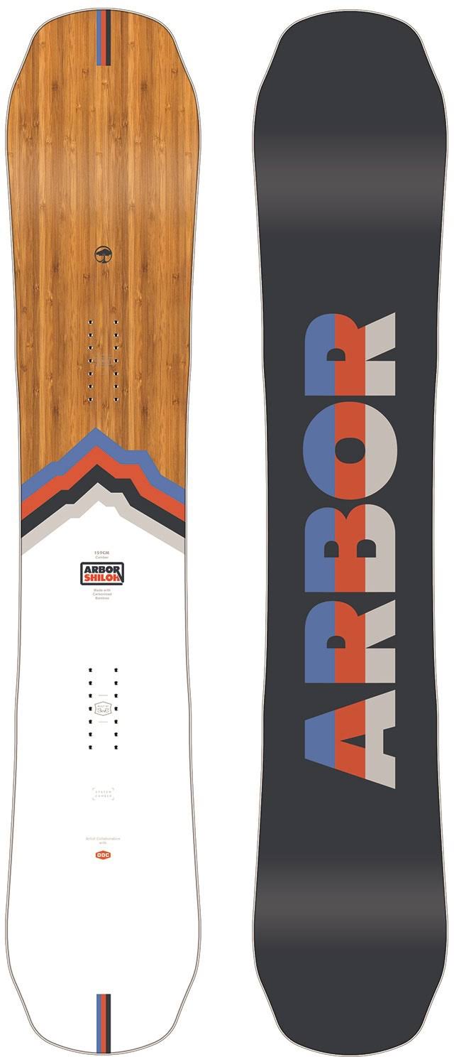 Arbor Shiloh Camber Snowboard-2020