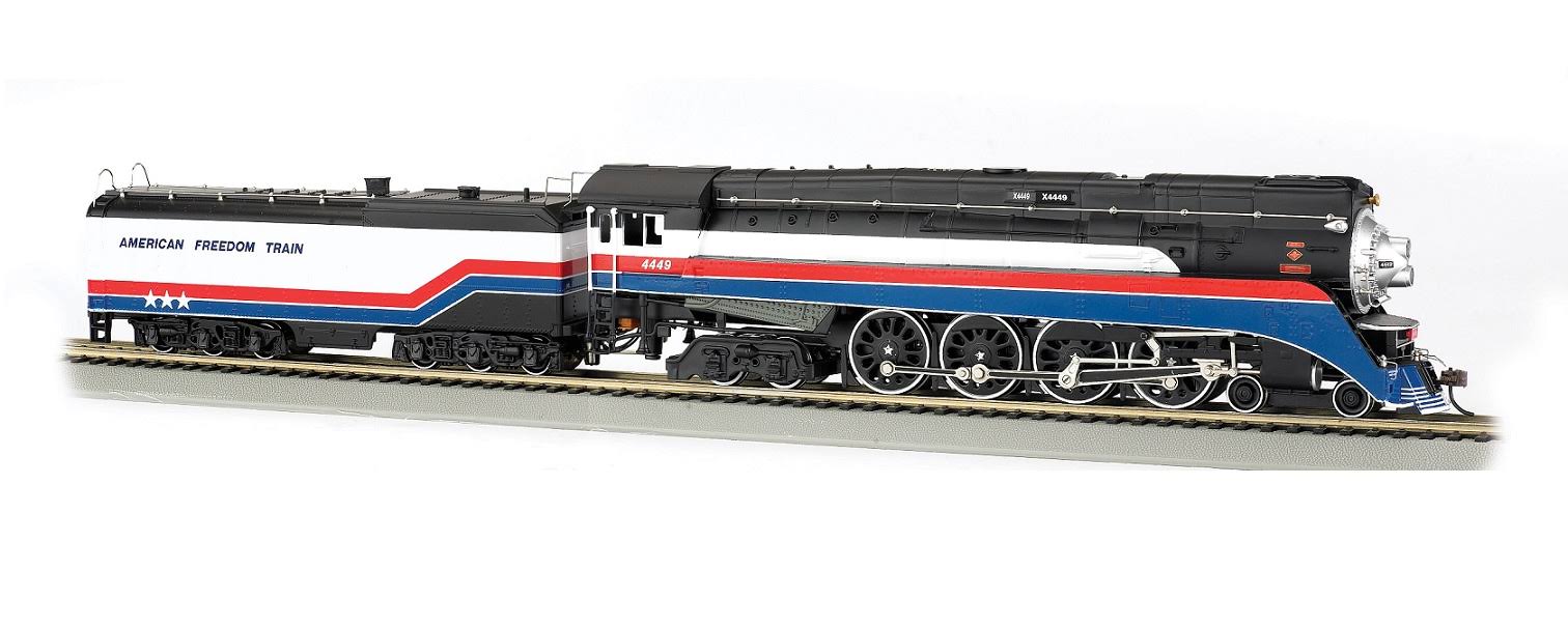 Bachmann 53103 American Freedom Train #4449 - GS4 4-8-4 - DCC Sound Value, HO