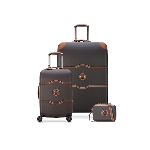 DELSEY PARIS Chatelet Air 2.0 Hardside Luggage with Spinner Wheels, Angora, Carry on 20 Inch