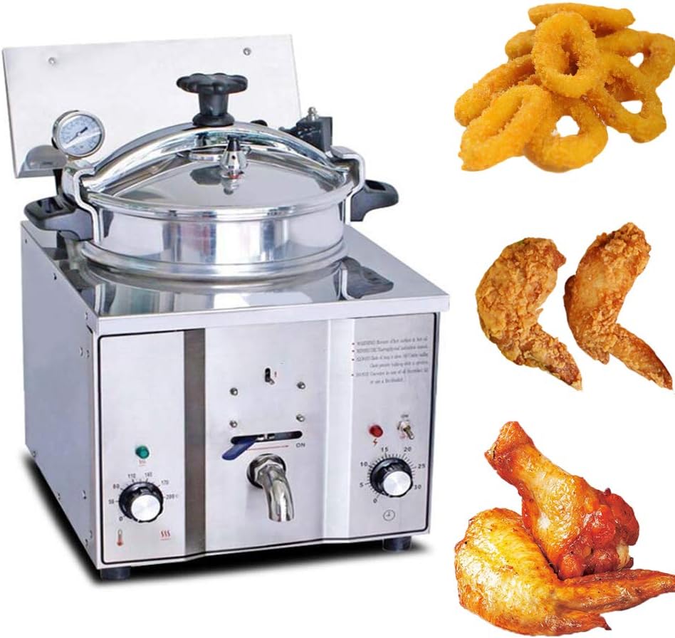 16L Electric Pressure Deep Fryer