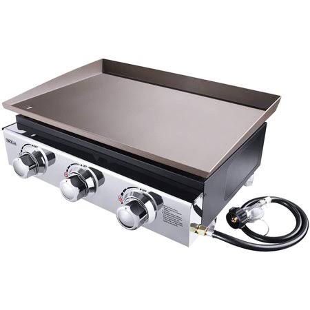 Tacklife 23-Inch Propane GAS Stainless Steel Griddle 3 Burners