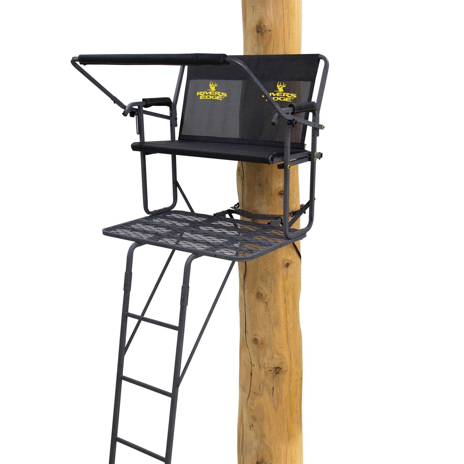 Rivers Edge Twoplex 2-Man Ladder Stand - Sports Supplies Online Store