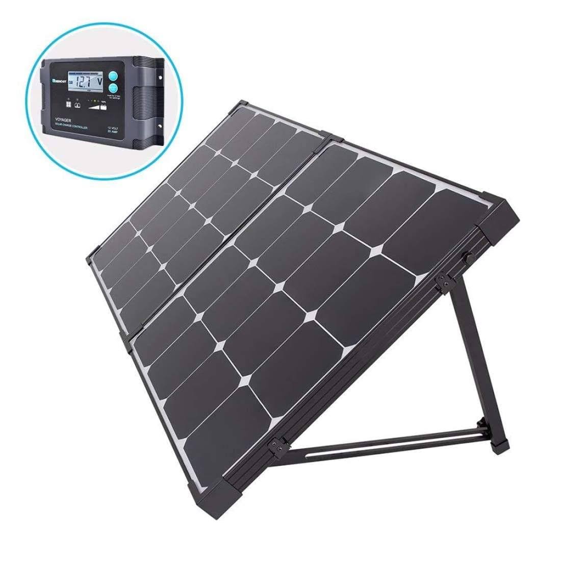 Renogy 100 Watt Eclipse Monocrystalline Solar Suitcase, with Controller