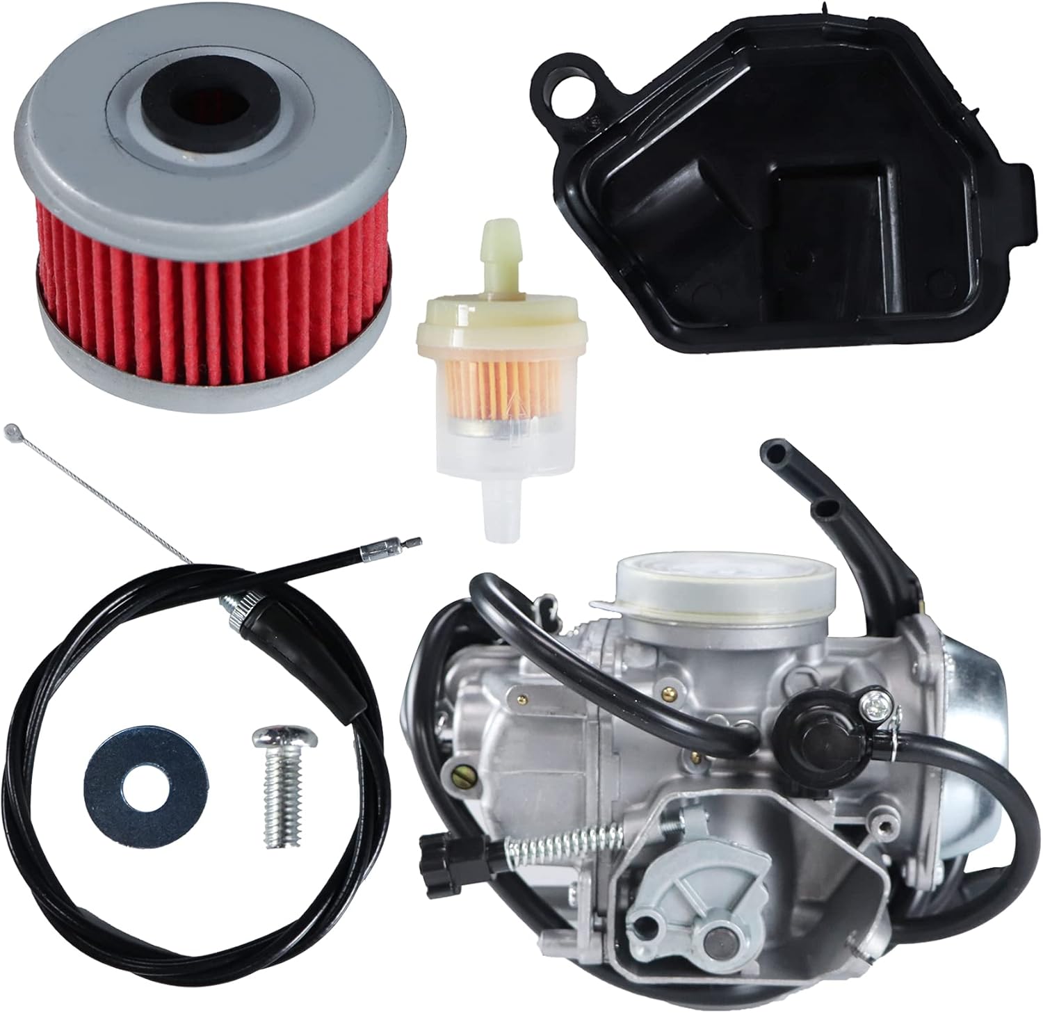TRX350 Carburetor for Honda Rancher 350 TRX350 350ES 350FE 350FMTE 350TM 2000-2006 Carb