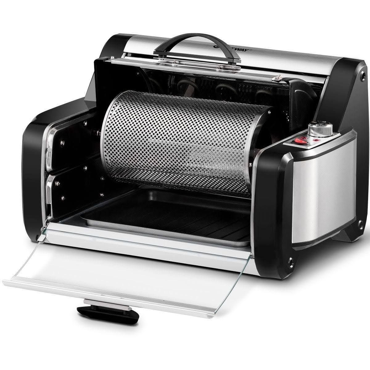 Costway Horizontal Rotating Kebob Skewer Roaster Oven Grill